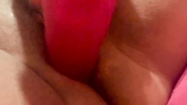 Riding my slippery pussy hard until I orgasm