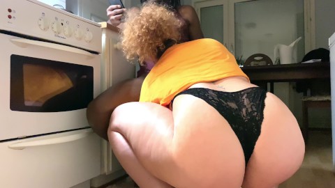 Big BBW Ass & Mouth: Amateur Blowjob Almost Knocks Me Out