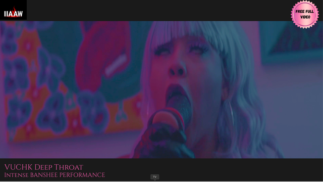 VUCHK's Deep Throat Delight | IIAAW's Intense Banshee Show 👅🖤