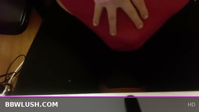 Curvy TG Fucks Her Own Girlcock Slowly