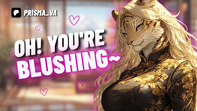 F4M ASMR Roleplay: Stay at the Cozy Inn with a Stunning Tiger Woman in This Fantasy Romance