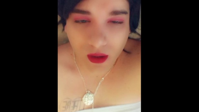 Curvy Transgirl Enjoys a Late Afternoon Session with Her Girlcock