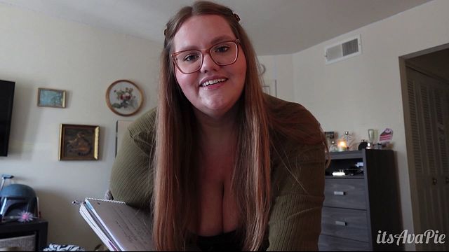 After Hours with BBW Tutor: Intense POV Blowjob and Hot Sex Session