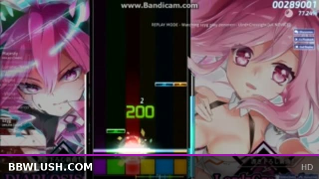 Curvy BBW Enjoys Intense Osu Mania Day 3 Gameplay Session